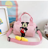 2022 New Disney Shoulder Bags Cartoons Mickey Mouse Nylon Bag Women Messenger Bag Cute Anime Fashion Handbag Gifts for A Girls