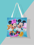2022 New Disney Shoulder Bags Cartoons Mickey Mouse Nylon Bag Women Messenger Bag Cute Anime Fashion Handbag Gifts for A Girls