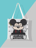 2022 New Disney Shoulder Bags Cartoons Mickey Mouse Nylon Bag Women Messenger Bag Cute Anime Fashion Handbag Gifts for A Girls