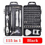 115 in 1 Screwdriver Set of Screw Driver Bit Set Multi-function
