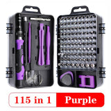 115 in 1 Screwdriver Set of Screw Driver Bit Set Multi-function