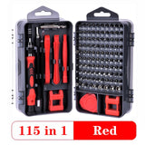 115 in 1 Screwdriver Set of Screw Driver Bit Set Multi-function