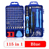 115 in 1 Screwdriver Set of Screw Driver Bit Set Multi-function