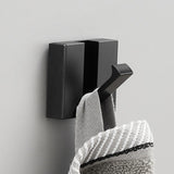 Folding Towel Rack 2-Way Installation for Wall Hanger Bathroom Kitchen