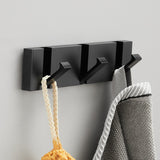 Folding Towel Rack 2-Way Installation for Wall Hanger Bathroom Kitchen