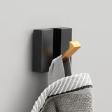 Folding Towel Rack 2-Way Installation for Wall Hanger Bathroom Kitchen