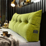 Headboard Pillow Triangle Cushion Reading Large Bolster Backrest Positioning Support body wedge sleeping pillow for Bed Headboar