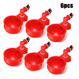 6pcs Automatic Chicken Water Feeder