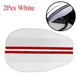 2pcs Car Rearview Mirror Rain Eyebrow Protector Universal