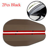 2pcs Car Rearview Mirror Rain Eyebrow Protector Universal