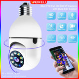 HD 1080P Security Remote Camera with Light Bulb Connection
