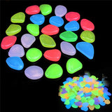 10pcs/lot Luminous Pebbles Rocks for Decorations